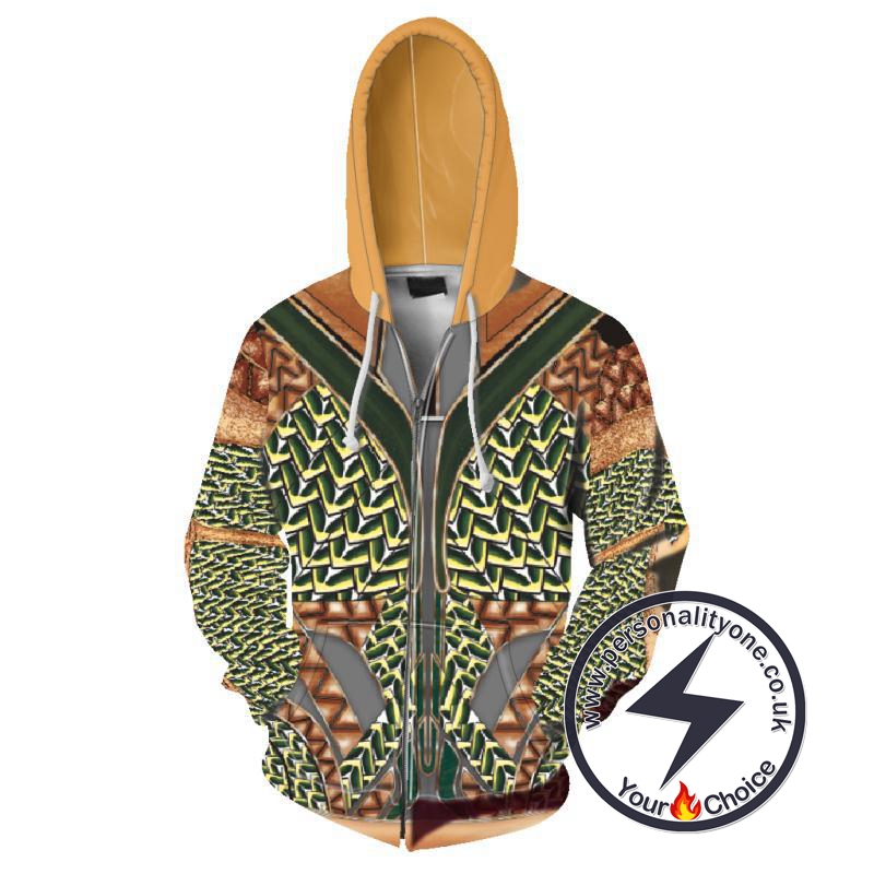 Aquaman Hoodie - Arthur Curry Zip Up Hoodie #19HW03